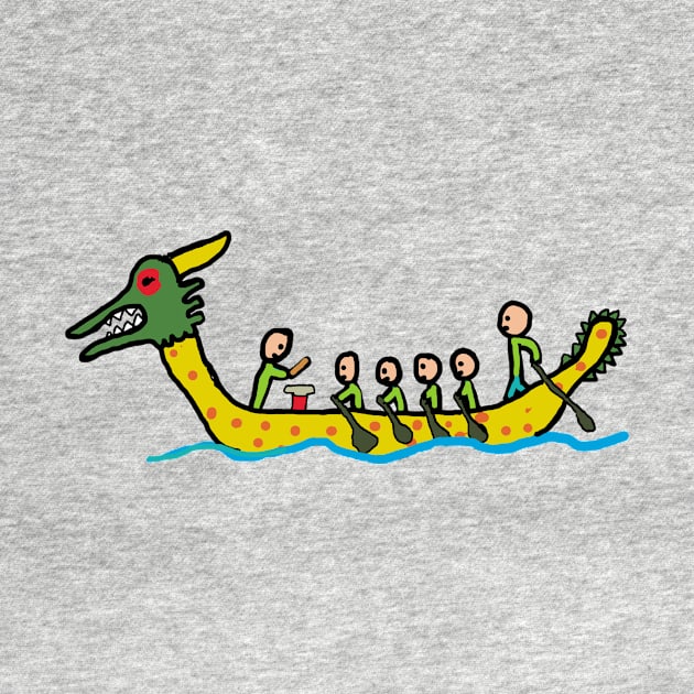 Dragon Boat Racing by Mark Ewbie